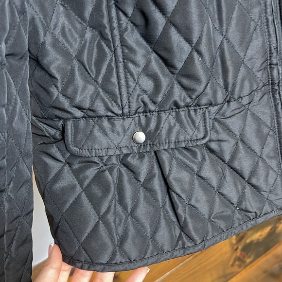 NY & Co. Black Quilted Jacket- XL - Picture 3 of 6